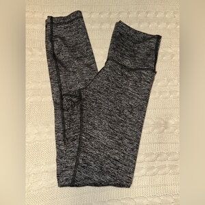 Lululemon Wunder Under Hi-Rise Tight 28" Heathered Black Size 2